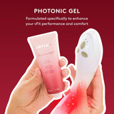 - Photonic Gel, for Use with Vfit Red Light Feminine Health Device, Contains Aloe Vera & Hyaluronic Acid for Added Moisture, Gently Formulated with Light-Enhancing Ingredients (75Ml)