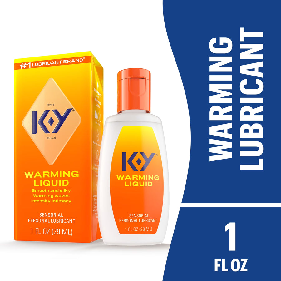 Warming Lube, Glycerin Based Sensorial Personal Lubricant for Couples and Sexual Wellness,1 Fl Oz