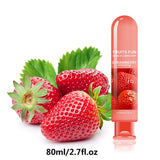 80ml Gourmet Fruit-Flavored Lubricant Gel for Adults - Perfect for Sensual Massage and Intimate Experiences