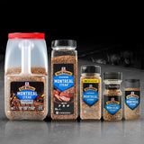 Seasoning, Montreal Steak, No MSG Added, Gluten Free, No Artificial Flavors, for Transforming Everyday Cuts of Meat and Vegetables into a Grilling Masterpiece, 11.62 Oz
