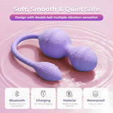 Pelvic Floor Exerciser with App–Kegel Trainer, 5 Modes Pelvic Floor Trainer, Strengthen Pelvic Floor Muscle, Kegel Exercise Equipment, Stronger Pelvic Support, Devices Health for Women, Purple