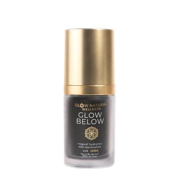 Glow below - Hydrating Feminine Serum with Hyaluronic Acid & Botanical Oils, Plant-Based Feminine Conditioning Oil - 0.5 Oz — wellness product for adults 45+