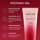 - Photonic Gel, for Use with Vfit Red Light Feminine Health Device, Contains Aloe Vera & Hyaluronic Acid for Added Moisture, Gently Formulated with Light-Enhancing Ingredients (75Ml)