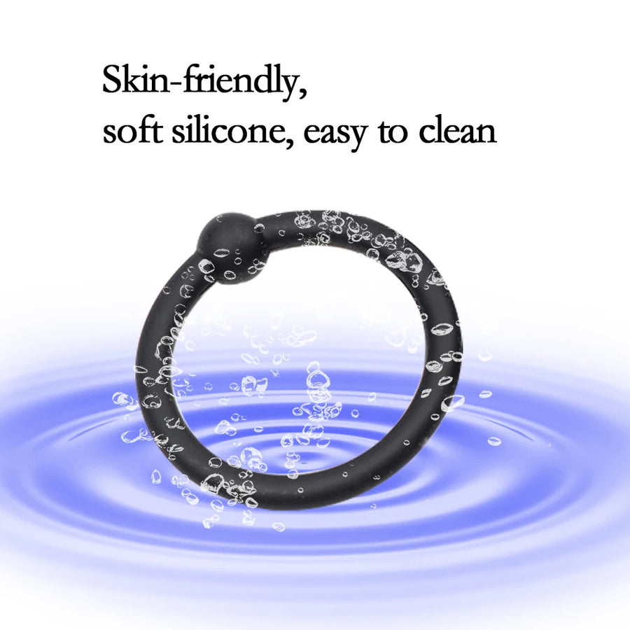 Semen Lock Ring - Adjustable Bondage Erection Delay Ring for Improved Performance and Comfort in Men's Intimate Activities