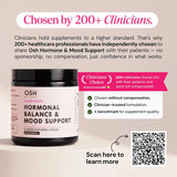 Ayurvedic Hormone Balance for Women | Cortisol Reducer | Mood, Energy, & Sleep Support | Regulates Estrogen | Stress Relief | Ashwagandha, Rhodiola, & Shatavari | Made in USA | 60 Ct. - OSH Wellness