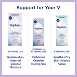 (3 Pack)  Long Lasting Vaginal Moisturizer with 8 Pre-Filled Applicators
