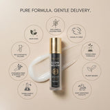 Glow below - Hydrating Feminine Serum with Hyaluronic Acid & Botanical Oils, Plant-Based Feminine Conditioning Oil - 0.5 Oz