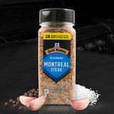 Seasoning, Montreal Steak, No MSG Added, Gluten Free, No Artificial Flavors, for Transforming Everyday Cuts of Meat and Vegetables into a Grilling Masterpiece, 11.62 Oz
