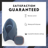 Enhanced Pulse Duo | Premium Couples Vibrator | Versatile for Solo and Partner Use – 100% Hands-Free Wearable for Him + Dual Motors for Her | Remote-Controlled, 9 Speeds, Rechargeable & Waterproof