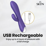 SKYN Vibes Personal Massage Wand Vibrator with 20 Speeds - Purple, Single Unit