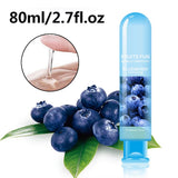 80ml Gourmet Fruit-Flavored Lubricant Gel for Adults - Perfect for Sensual Massage and Intimate Experiences