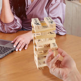 48Pc Sex Block Game for Adults Sex Toys Wooden Block Tower Game Couples Valentine Tumbling Tower Stacking Games SM Product