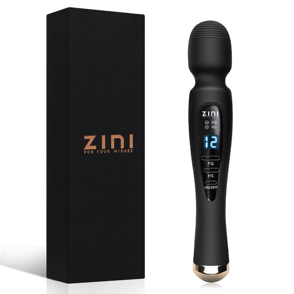 Rechargeable Personal Massager, 12 Modes Massager, Quiet Personal Massager for Women, Digital Display Personal Massager for Women Neck, Shoulder, Back Pain Relief — wellness product for adults 45+