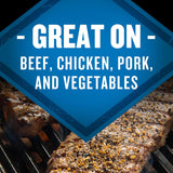 Seasoning, Montreal Steak, No MSG Added, Gluten Free, No Artificial Flavors, for Transforming Everyday Cuts of Meat and Vegetables into a Grilling Masterpiece, 11.62 Oz