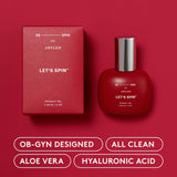 LET’S SPIN™ Intimacy Gel | Halle Berry and Respin X Silky-Smooth Feel | Ph-Balanced, Clean, Fragrance-Free, Water-Based Gel with Hyaluronic Acid and Aloe Vera (2 Fl Oz)