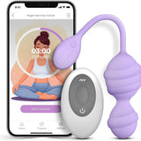 Pelvic Floor Exerciser with App–Kegel Trainer, 5 Modes Pelvic Floor Trainer, Strengthen Pelvic Floor Muscle, Kegel Exercise Equipment, Stronger Pelvic Support, Devices Health for Women, Purple