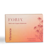 Vibrance Melts - Organic, Fragrance-Free Natural Moisturizing Vaginal Suppositories - 12 Count