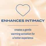 Warming Jelly Personal Lubricant - Glycol-Based Formula, Compatible with Latex Condoms, Ideal for Men, Women, and Couples, 2.5 Oz (Pack of 3)