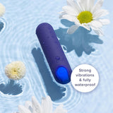 Women Mini Powerful Bullet Shape 10 Speed Vibrating Neck Body Massage Personal